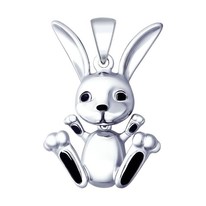 Подвеска «Кролик» из серебра