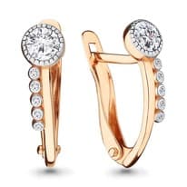 Серьги, артикул LV46157А, золото