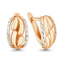 Серьги, артикул LV31587, золото
