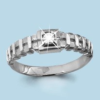 Кольцо из серебра, артикул LV62154