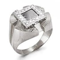 Кольцо, артикул LV60598, серебро