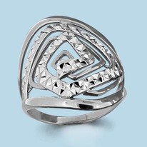 Кольцо, серебро, артикул LV52769