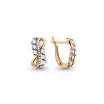 Серьги, артикул LV45093А, золото