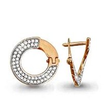 Серьги, золото, артикул LV41728А