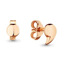 Серьги из золота, артикул LV33525