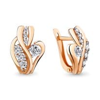 Серьги, артикул LV46803А, золото