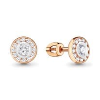 Серьги, артикул LV46350А, золото