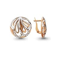 Серьги, золото, артикул LV45639А