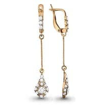 Серьги из золота, артикул LV42074