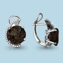 Серьги, артикул LV4422101А, серебро