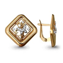 Серьги, золото, артикул LV45064