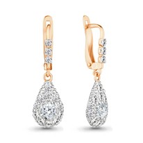 Серьги, артикул LV42072, золото