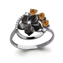 Кольцо, серебро, артикул LV6570706Ч