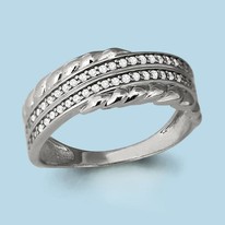 Кольцо из серебра, артикул LV64022А
