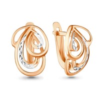 Серьги, золото, артикул LV31575