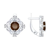 Серьги из серебра