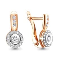 Серьги, золото, артикул LV46347А