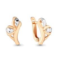 Серьги из золота, артикул LV33511