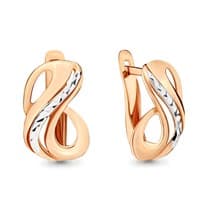 Серьги, артикул LV31574, золото