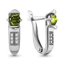 Серьги, серебро, артикул LV4413107А