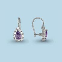 Серьги из серебра, артикул LV40968Д