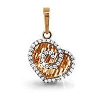 Подвеска, золото, артикул LV21227А