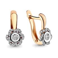 Серьги из золота, артикул LV46346А