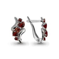 Серьги, серебро, артикул LV4403003