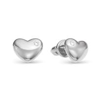 Серьги из белого золота с бриллиантом V45492510000