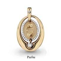 Подвеска из золота, артикул LV23145А