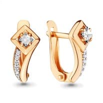Серьги, золото, артикул LV46345А
