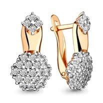 Серьги из золота, артикул LV46134А
