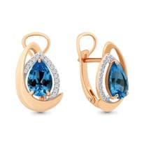 Серьги, золото, артикул LV4480008А