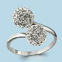Кольцо из серебра, артикул LV68243