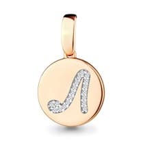 Подвеска из золота, артикул LV24022А