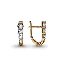 Серьги, золото, артикул LV940645к