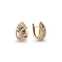 Серьги, артикул LV45632А, золото