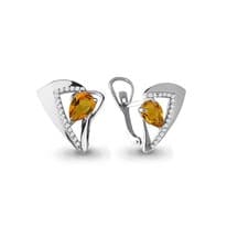 Серьги из серебра, артикул LV4460806А