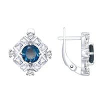 Серьги из серебра