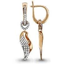 Серьги, золото, артикул LV41909А