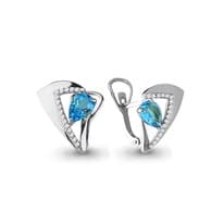 Серьги, артикул LV4460805А, серебро