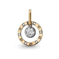 Подвеска, золото, артикул LV23540А