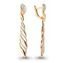 Серьги, золото, артикул LV45625А