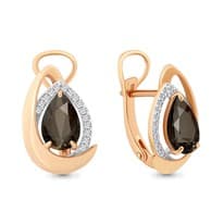 Серьги, артикул LV4480001А, золото