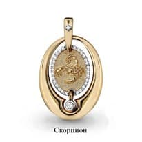 Подвеска, артикул LV23141А, золото