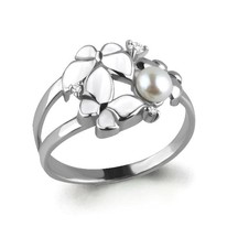 Кольцо, серебро, артикул LV64635А