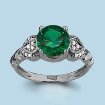 Кольцо из серебра, артикул LV63896Г