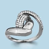 Кольцо, серебро, артикул LV63383А
