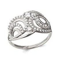 Кольцо из серебра, артикул LV61542А
