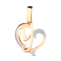 Подвеска, золото, артикул LV24036А